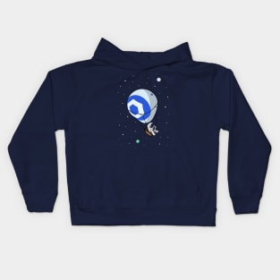 Link. To the Moon. T-shirt Kids Hoodie